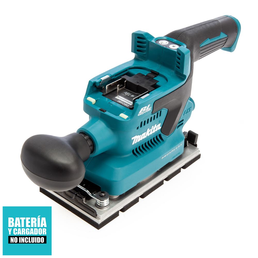 Lijadora Orbital 93 x 185 mm 18V LXT BL Baretool Makita DBO380Z